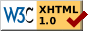 XHTML 1.0 Vlido